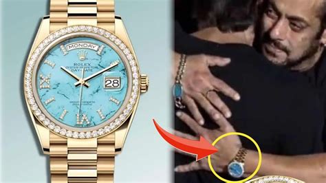 Salman Khan’s gold and diamond studded ‘Rolex’ 